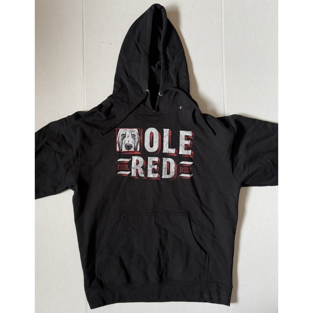 Grand Ole Opry OLE RED Dog Logo Hoodie Pullover Sweatshirt - Size Unisex Large